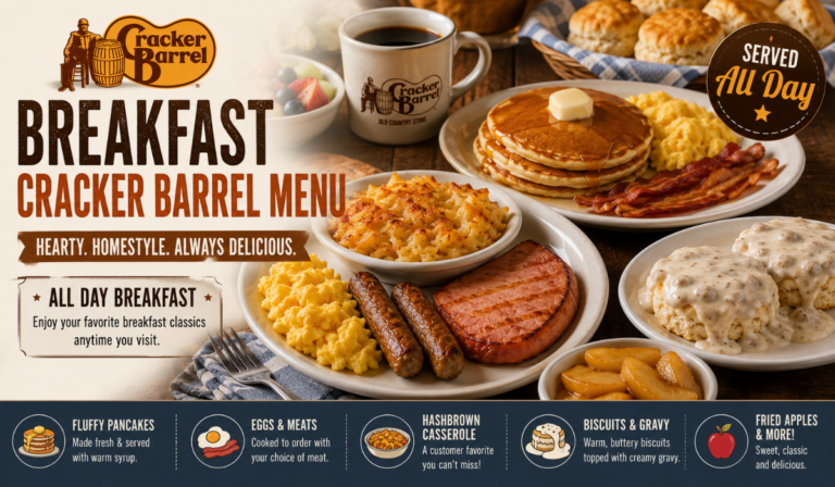 Breakfast Cracker Barrel Menu
