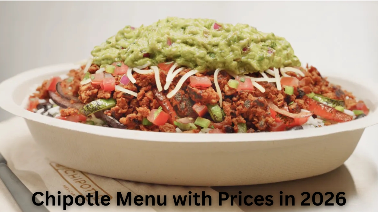 Chipotle Menu with Prices in 2026