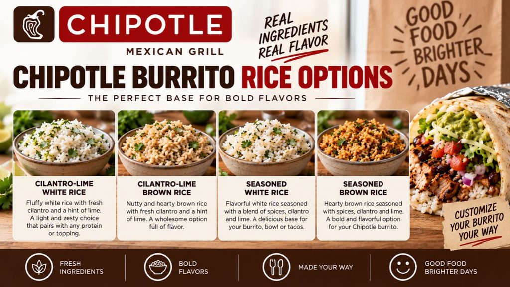 Chipotle Burrito Menu