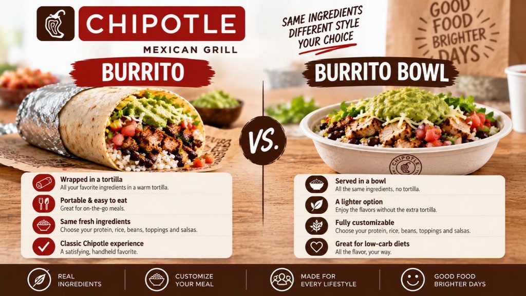 Chipotle Burrito Menu