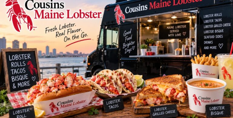 Cousins Maine Lobster Truck Menu With Prices