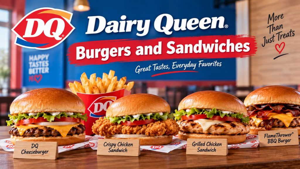 Dairy Queen Menu With Prices