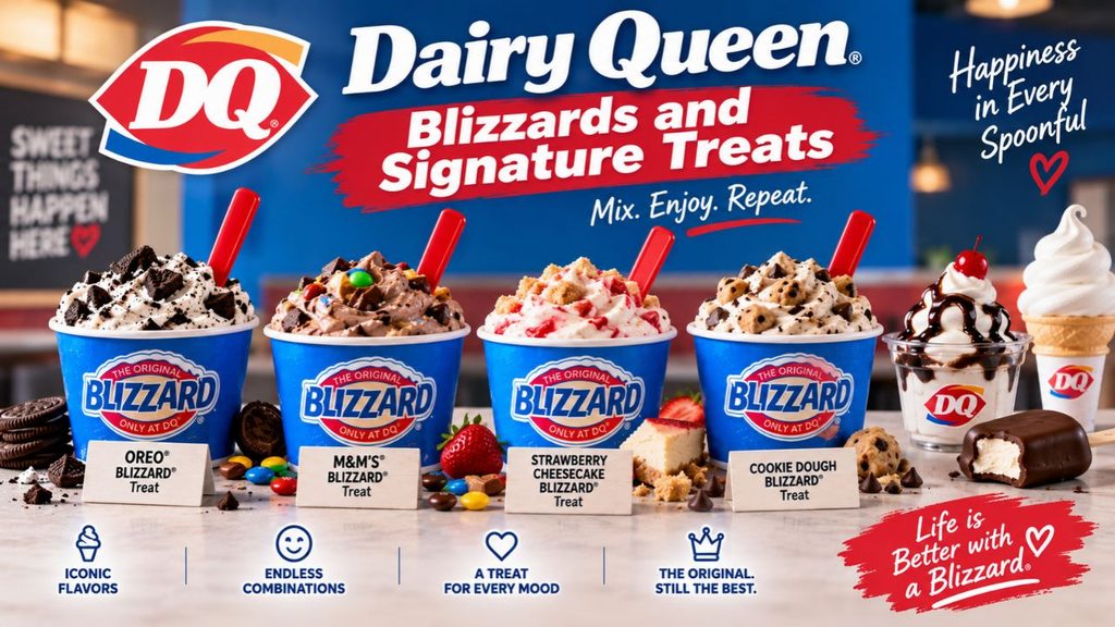 Dairy Queen Menu With Prices