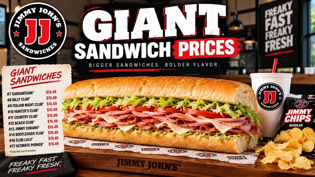 Jimmy John's Price Menu