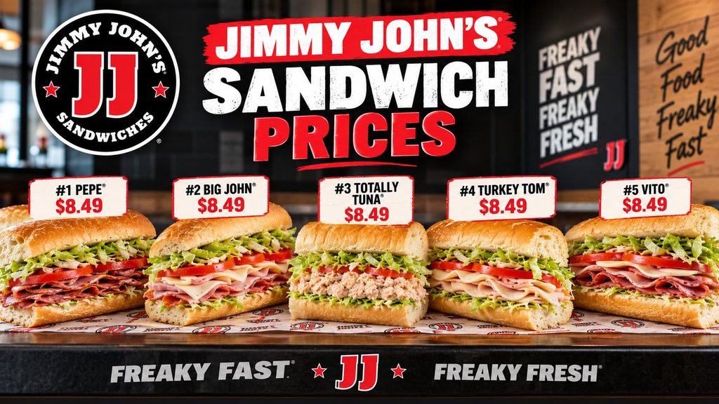 Jimmy John's Price Menu