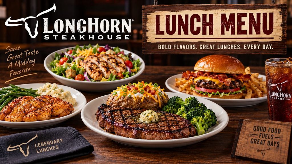 LongHorn Steakhouse Menu with Prices