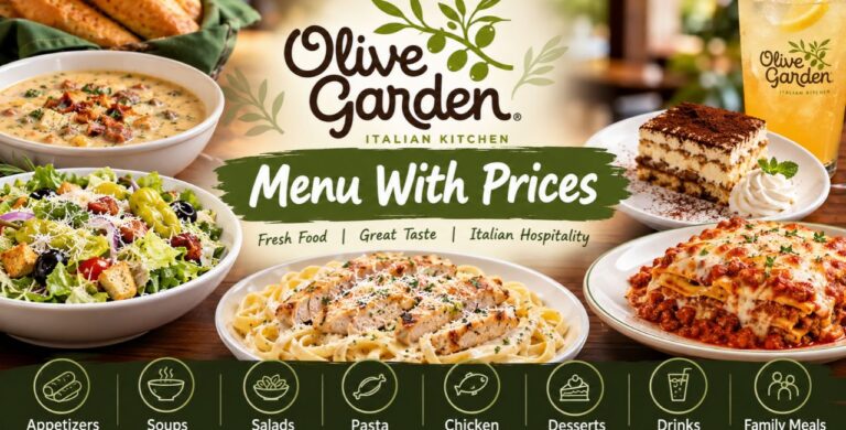 Olive Garden Menu With Prices