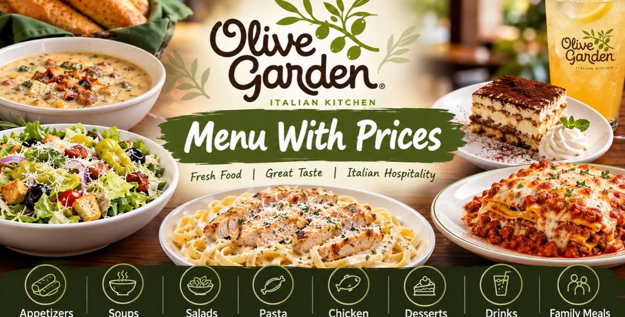 Olive Garden Menu With Prices
