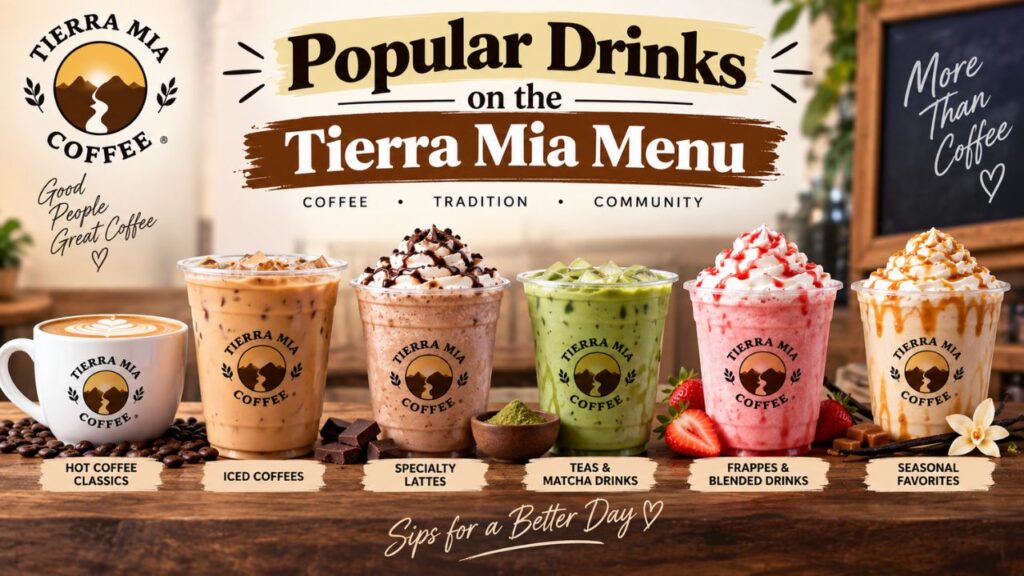 Tierra Mia Menu