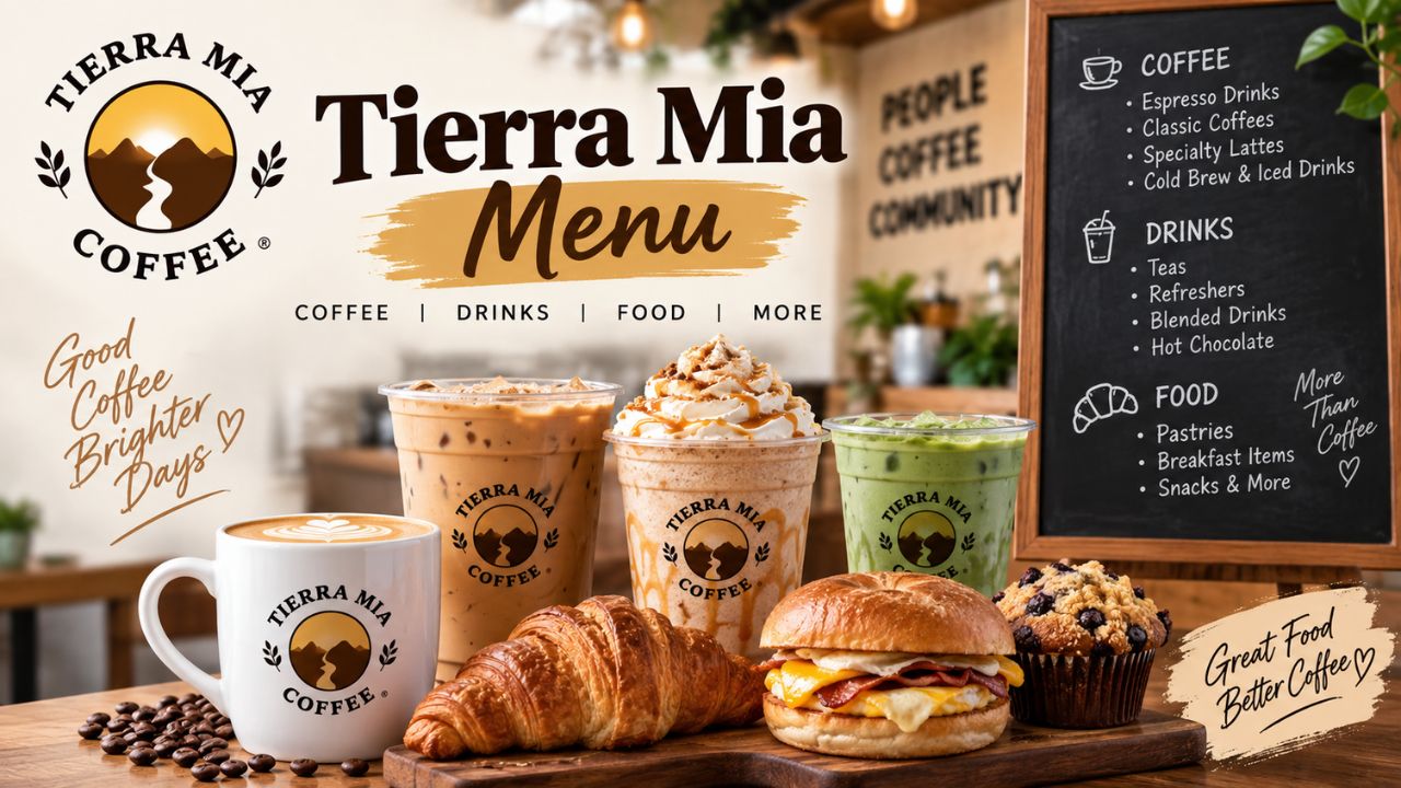 Tierra Mia Menu